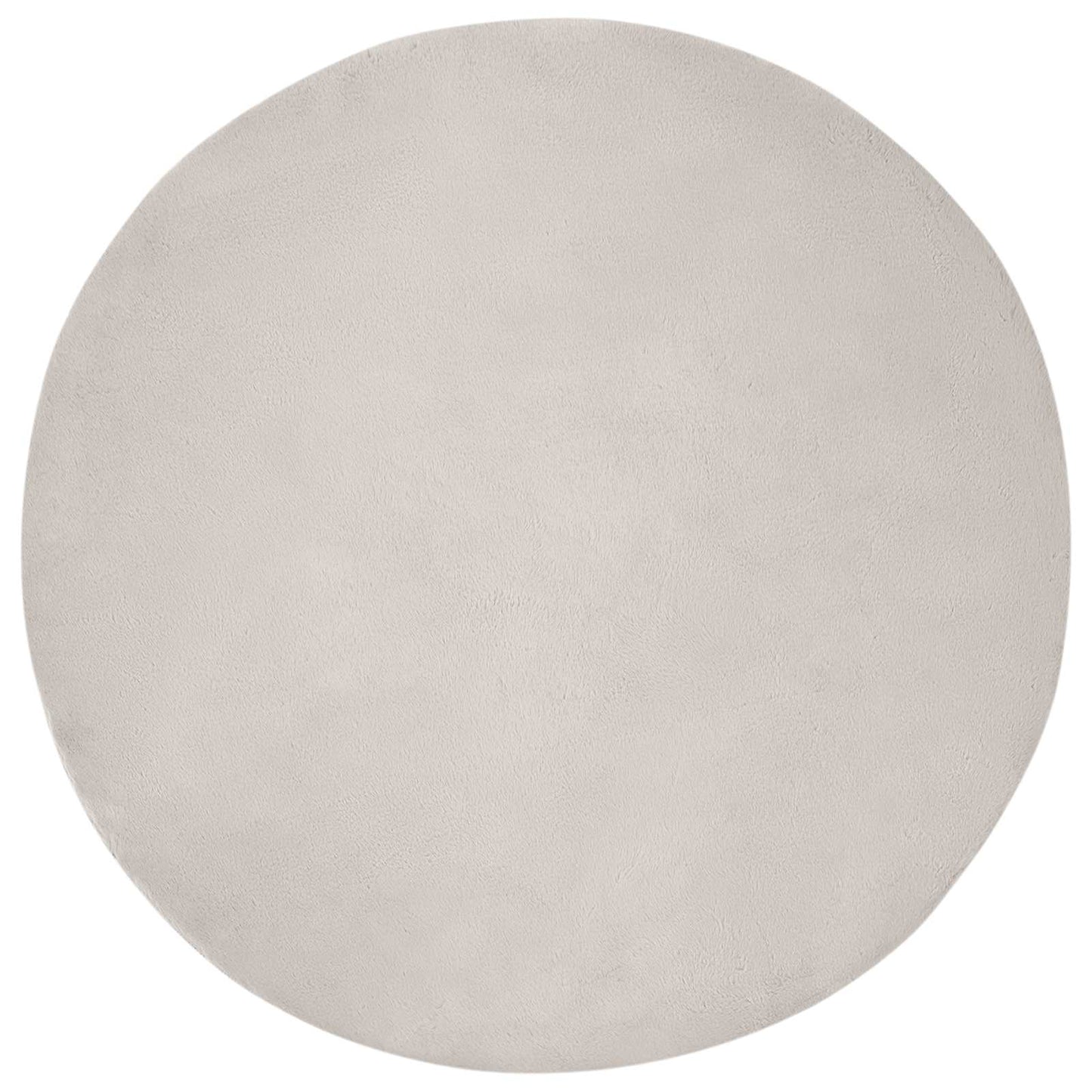 Tappeto antiscivolo in di coniglio sintetica Olite Beige