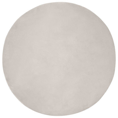 Tappeto antiscivolo in di coniglio sintetica Olite Beige