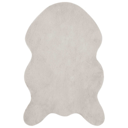Tappeto antiscivolo in di coniglio sintetica Olite Beige