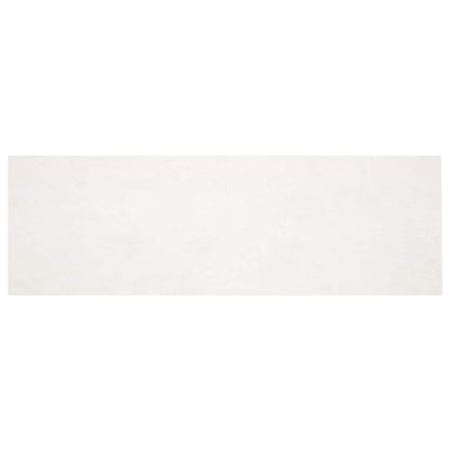 Tappeto antiscivolo in di coniglio sintetica Olite Crema