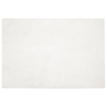 Tappeto antiscivolo in di coniglio sintetica Olite Crema