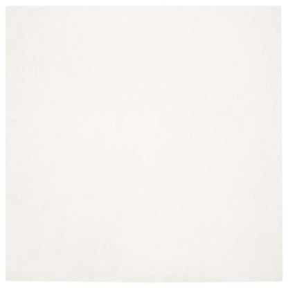 Tappeto antiscivolo in di coniglio sintetica Olite Crema