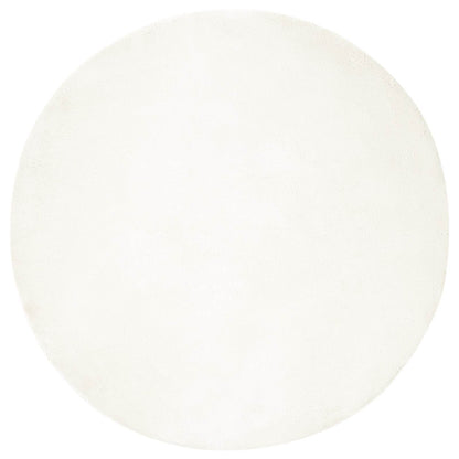 Tappeto antiscivolo in di coniglio sintetica Olite Crema