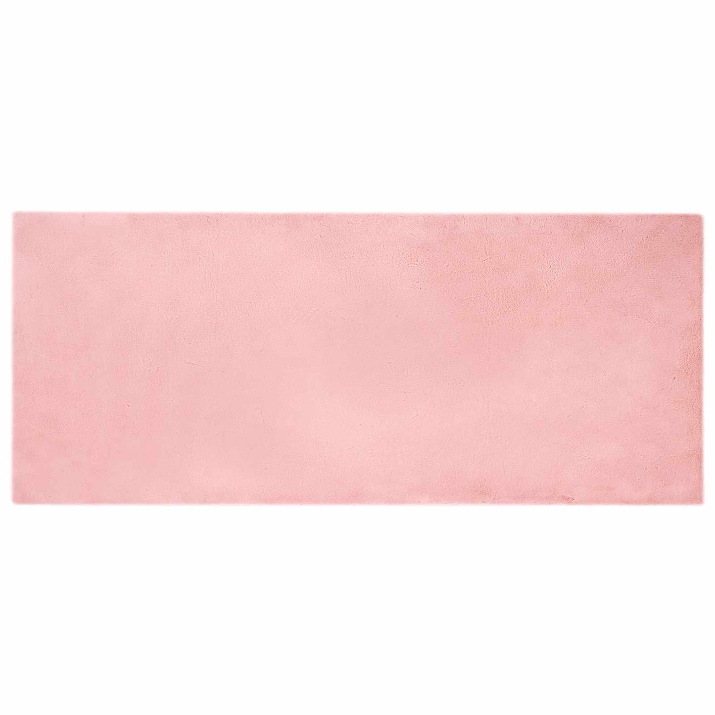 Tappeto antiscivolo in di coniglio sintetica Olite Rosa