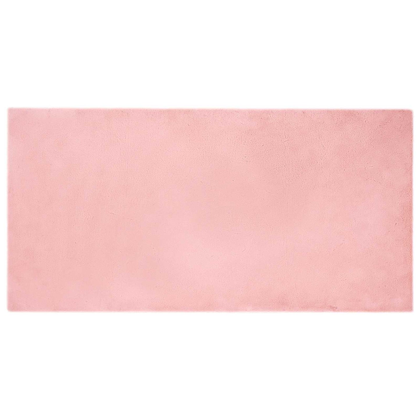 Tappeto antiscivolo in di coniglio sintetica Olite Rosa