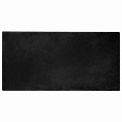 Tappeto antiscivolo in di coniglio sintetica Olite Nero