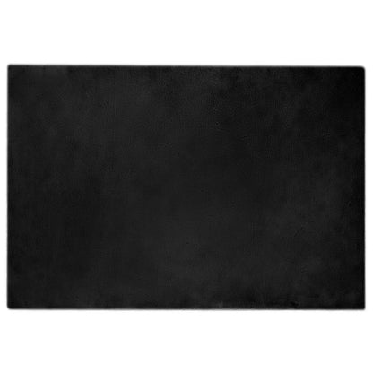 Tappeto antiscivolo in di coniglio sintetica Olite Nero