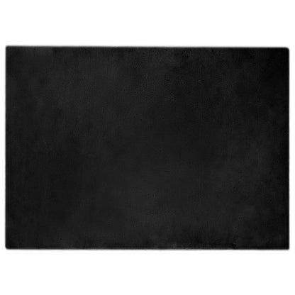 Tappeto antiscivolo in di coniglio sintetica Olite Nero