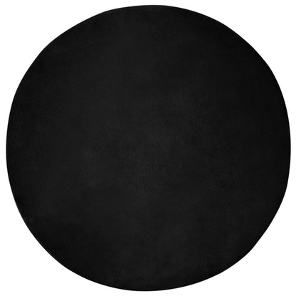 Tappeto antiscivolo in di coniglio sintetica Olite Nero