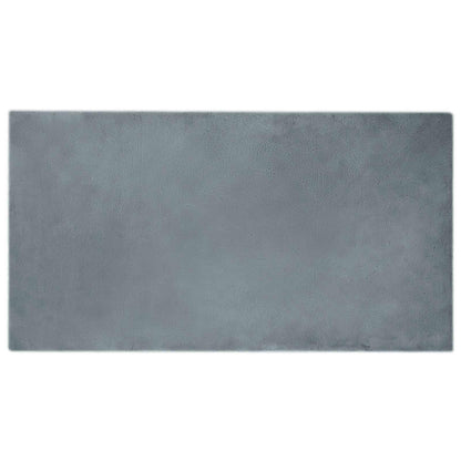 Tappeto antiscivolo in di coniglio sintetica Olite Antracite