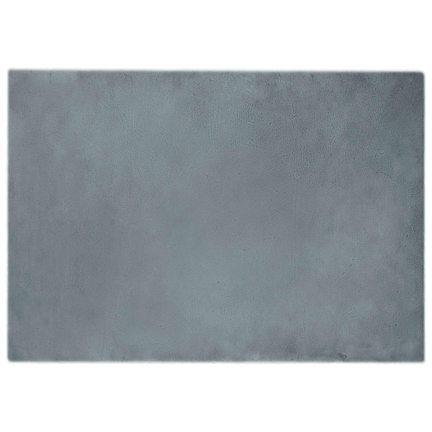 Tappeto antiscivolo in di coniglio sintetica Olite Antracite
