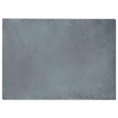 Tappeto antiscivolo in di coniglio sintetica Olite Antracite