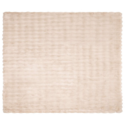 Coperta antiscivolo in finta di coniglio Olite Beige Poliestere