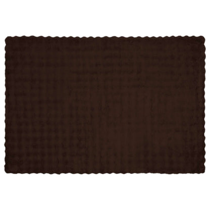Coperta antiscivolo in finta di coniglio Olite Cammello