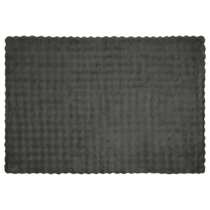 Coperta antiscivolo in finta di coniglio Olite Grigio scuro
