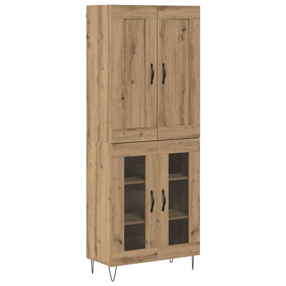 Credenza rovere artigianale 69,5 x 34 x 180 cm