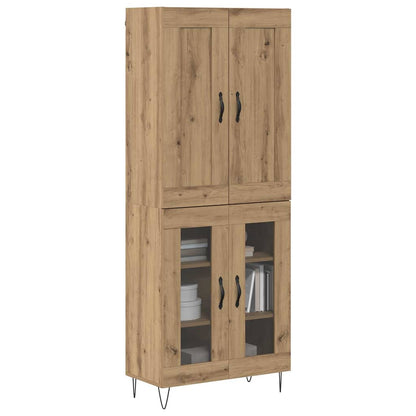 Credenza rovere artigianale 69,5 x 34 x 180 cm