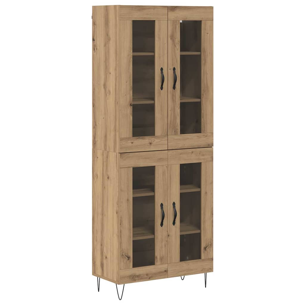 Credenza rovere artigianale 69,5 x 34 x 180 cm