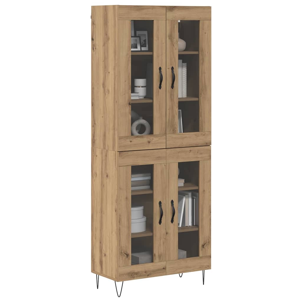 Credenza rovere artigianale 69,5 x 34 x 180 cm
