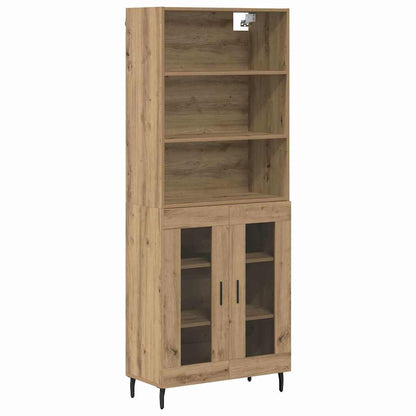 Credenza rovere artigianale 69,5 x 34 x 180 cm