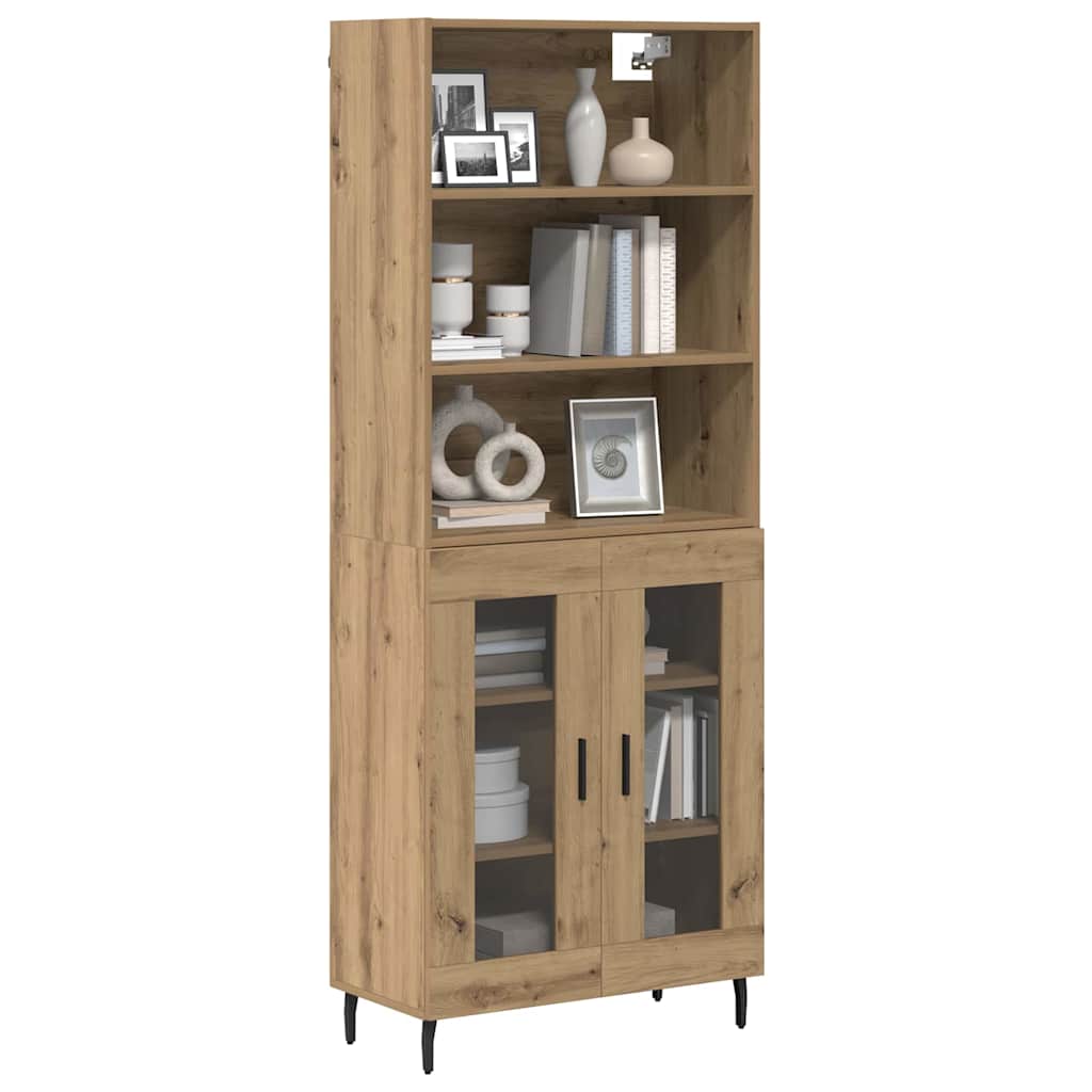 Credenza rovere artigianale 69,5 x 34 x 180 cm
