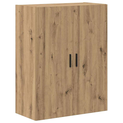 Credenza 2 pcs Legno vecchio Legno Stratificato e Vetro