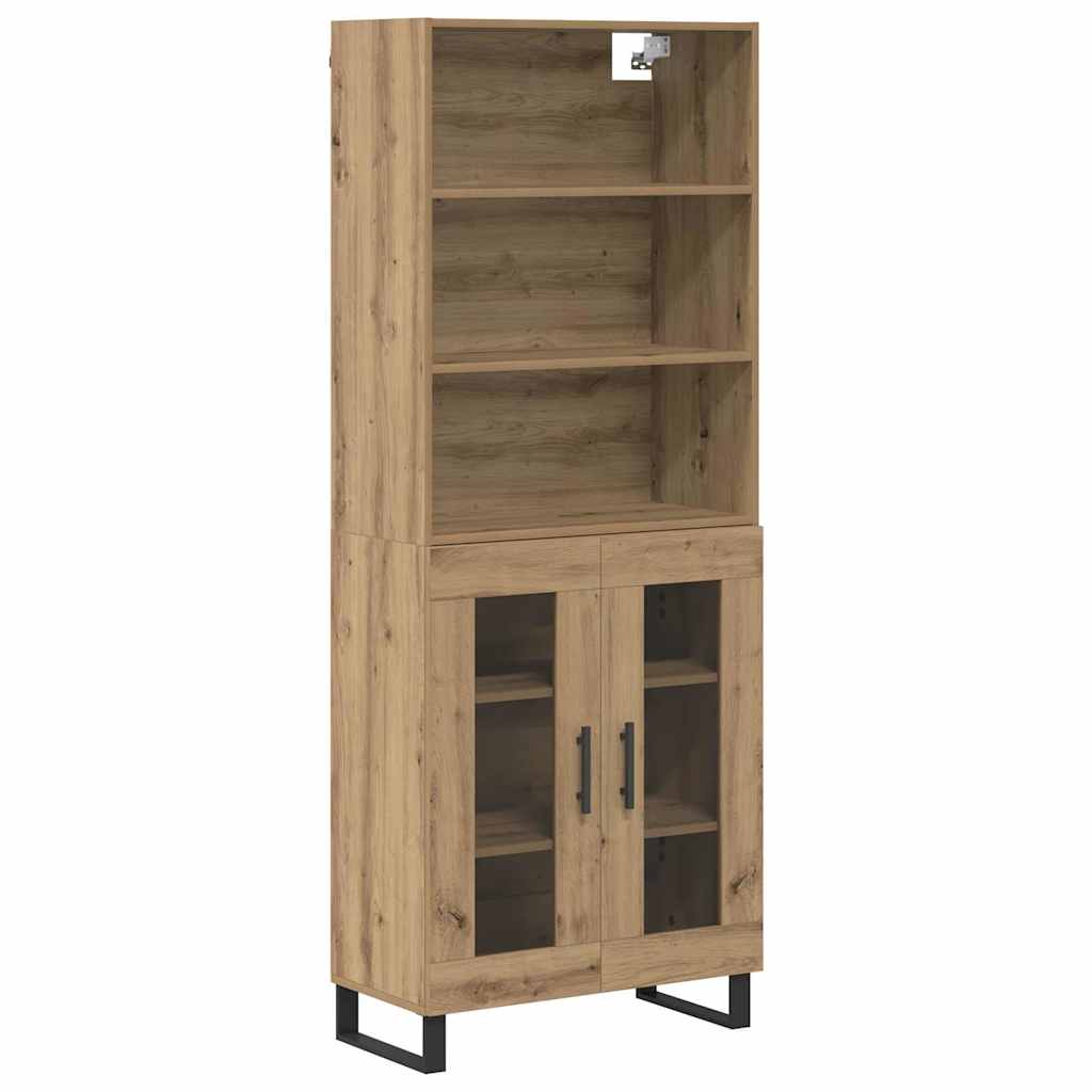 Credenza rovere artigianale 69,5 x 34 x 180 cm