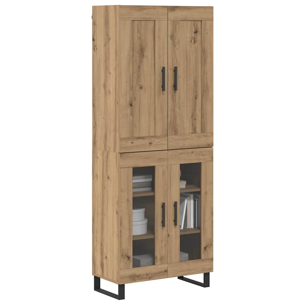 Credenza rovere artigianale 69,5 x 34 x 180 cm