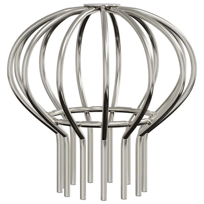 Protezione Foglie per Grondaia 2 pcs Argento 75 mm
