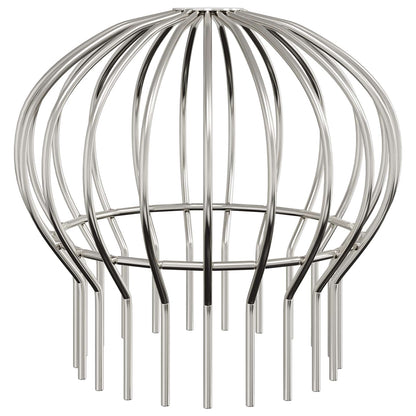 Protezione Foglie per Grondaia 8 pcs Argento 200 mm