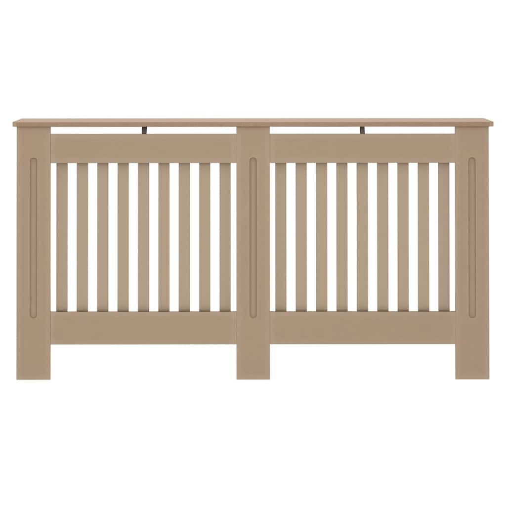 Copertura per radiatori 2 pcs Naturale 152 x 19 x 81,5cm