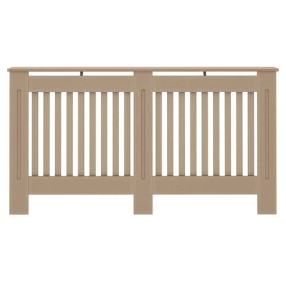 Copertura per radiatori 2 pcs Naturale 152 x 19 x 81,5cm