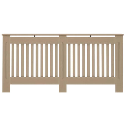 Copertura per radiatori 2 pcs Naturale 172 x 19 x 81,5cm