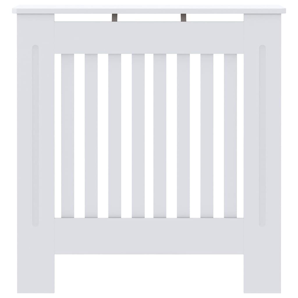 Copertura per radiatori 2 pcs Bianco 78 x 19 x 81,5cm