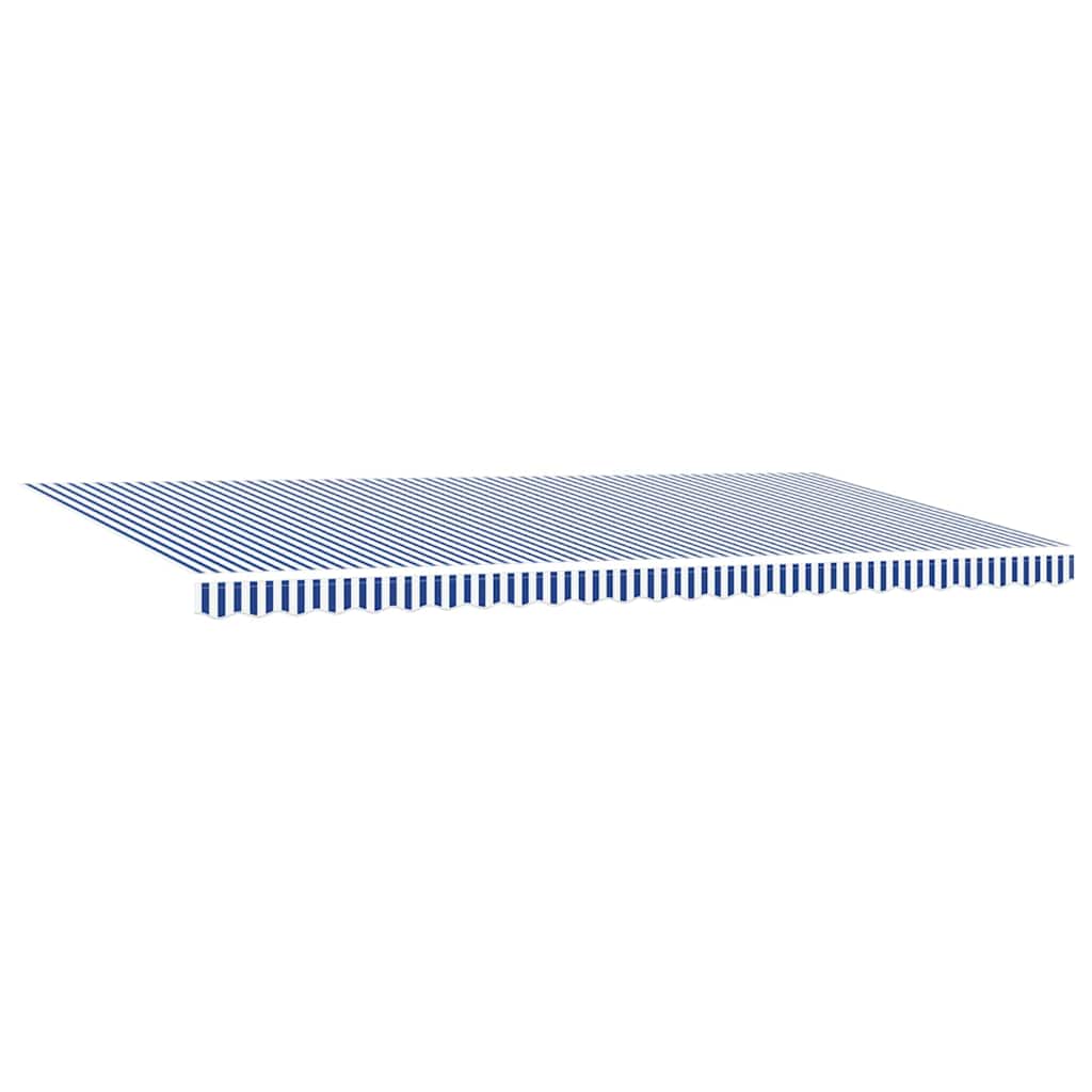 Tenda Retrattile Blu e Bianco 600 Ãƒâ€” 300 cm