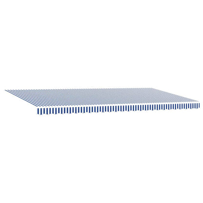 Tenda Retrattile Blu e Bianco 600 Ãƒâ€” 300 cm