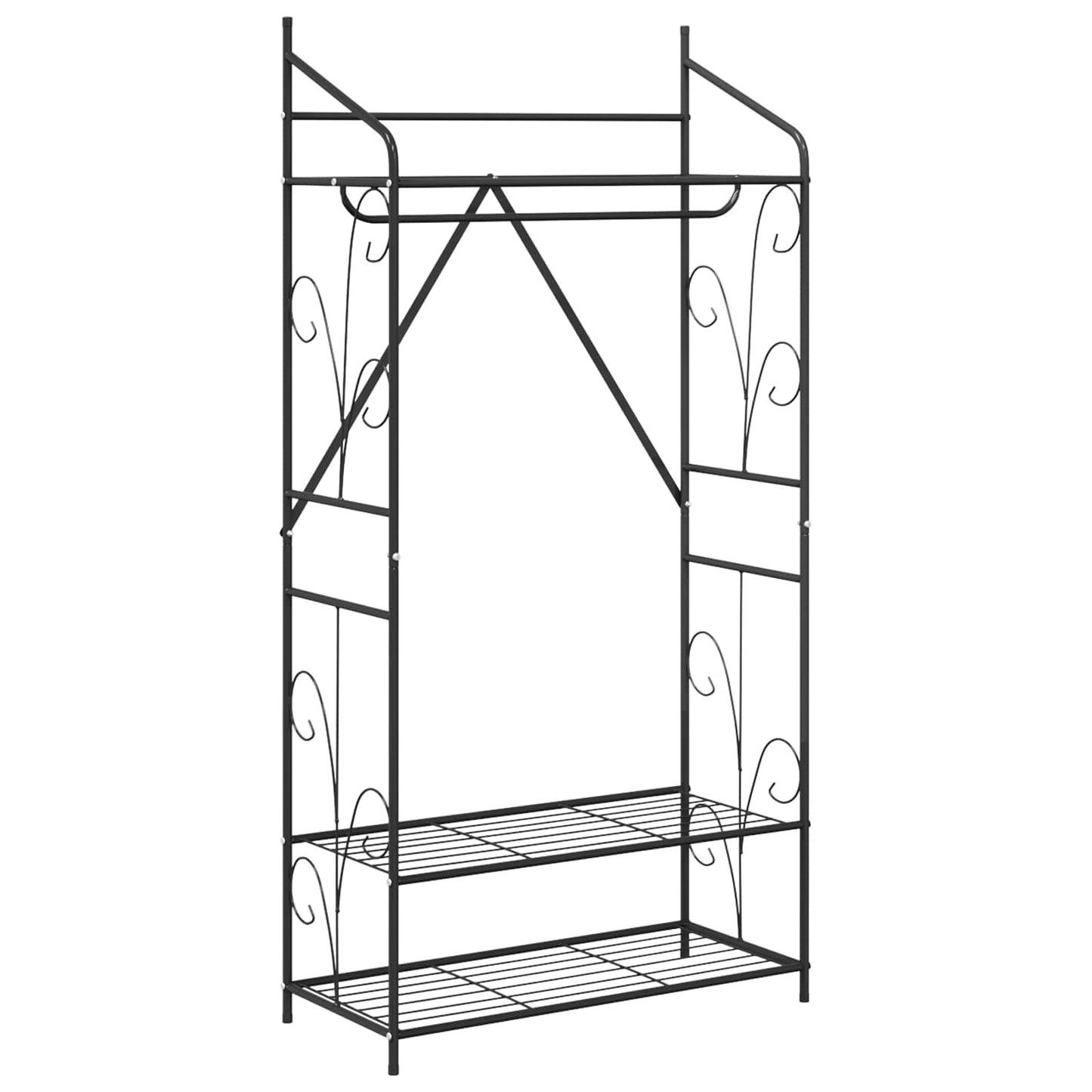 Armadio Aperto Tinta unita 2 pcs 78 x 36 x 158 cm