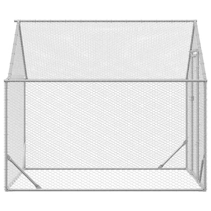 Gabbia per polli Argento 200x170x177cm Acciaio zincato
