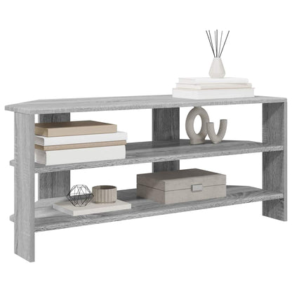 MobileTVAngolare Grigio Sonoma 102x40,5x45cm Legno multistrato