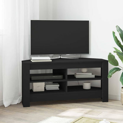 MobileTVAngolare Nero 102 x 40,5 x 45 cm Legno multistrato