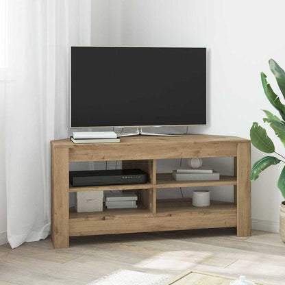 MobileTVAngolare Rovere artigianale 102 x 40,5 x 45 cm