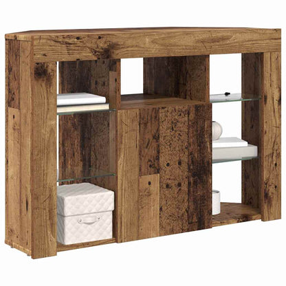 Mobile TV LED Angolare Legno vecchio 100x40x68cm