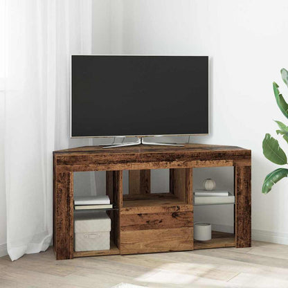 Mobile TV LED Angolare Legno vecchio 100 x 40 x 50 cm