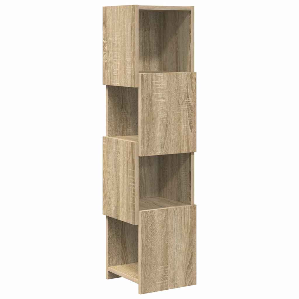 Mobile angolare Rovere Sonoma 25,5x25x102cm Legno multistrato