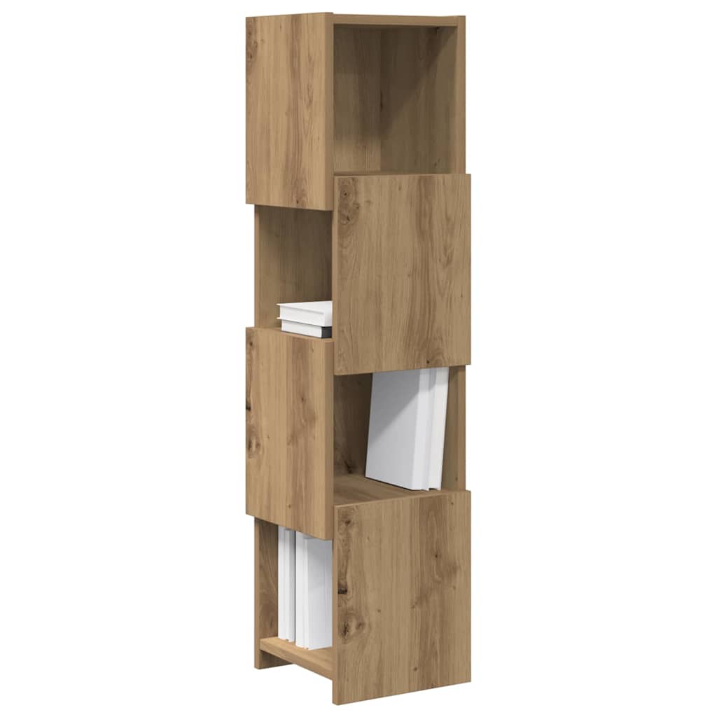 Mobile angolare Rovere artigianale 25,5x25x102cm