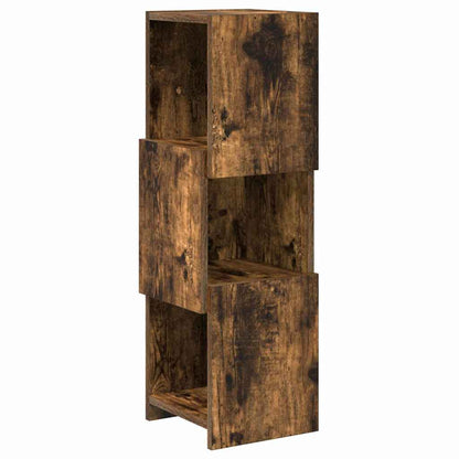 Mobile angolare Rovere fumÃ© 25,5x25x80cm Legno multistrato