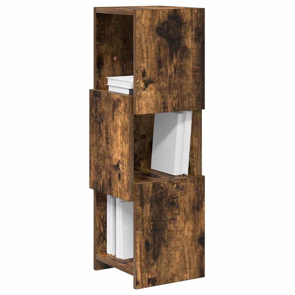 Mobile angolare Rovere fumÃ© 25,5x25x80cm Legno multistrato