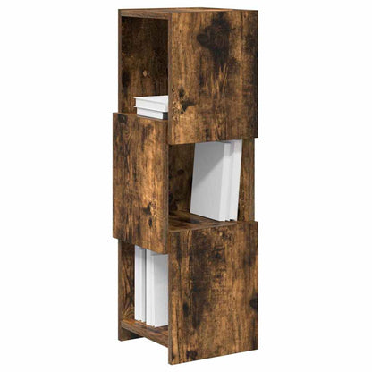 Mobile angolare Rovere fumÃ© 25,5x25x80cm Legno multistrato