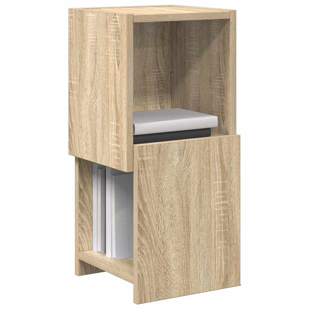 Mobile angolare Rovere Sonoma 25,5x25x55cm Legno multistrato