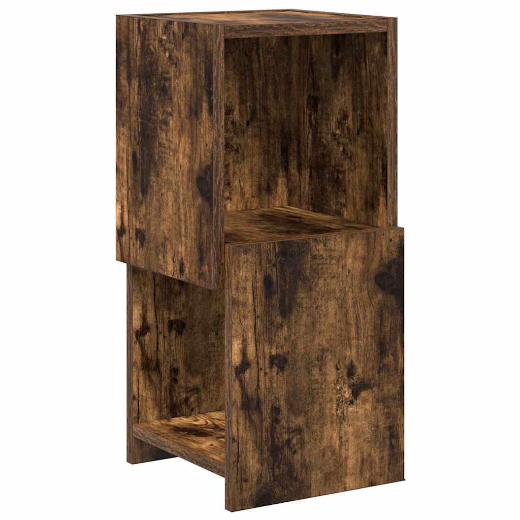 Mobile angolare Rovere fumÃ© 25,5x25x55cm Legno multistrato